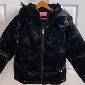 NEVER WORN Azalea Wang Velvet Puffer Jacket